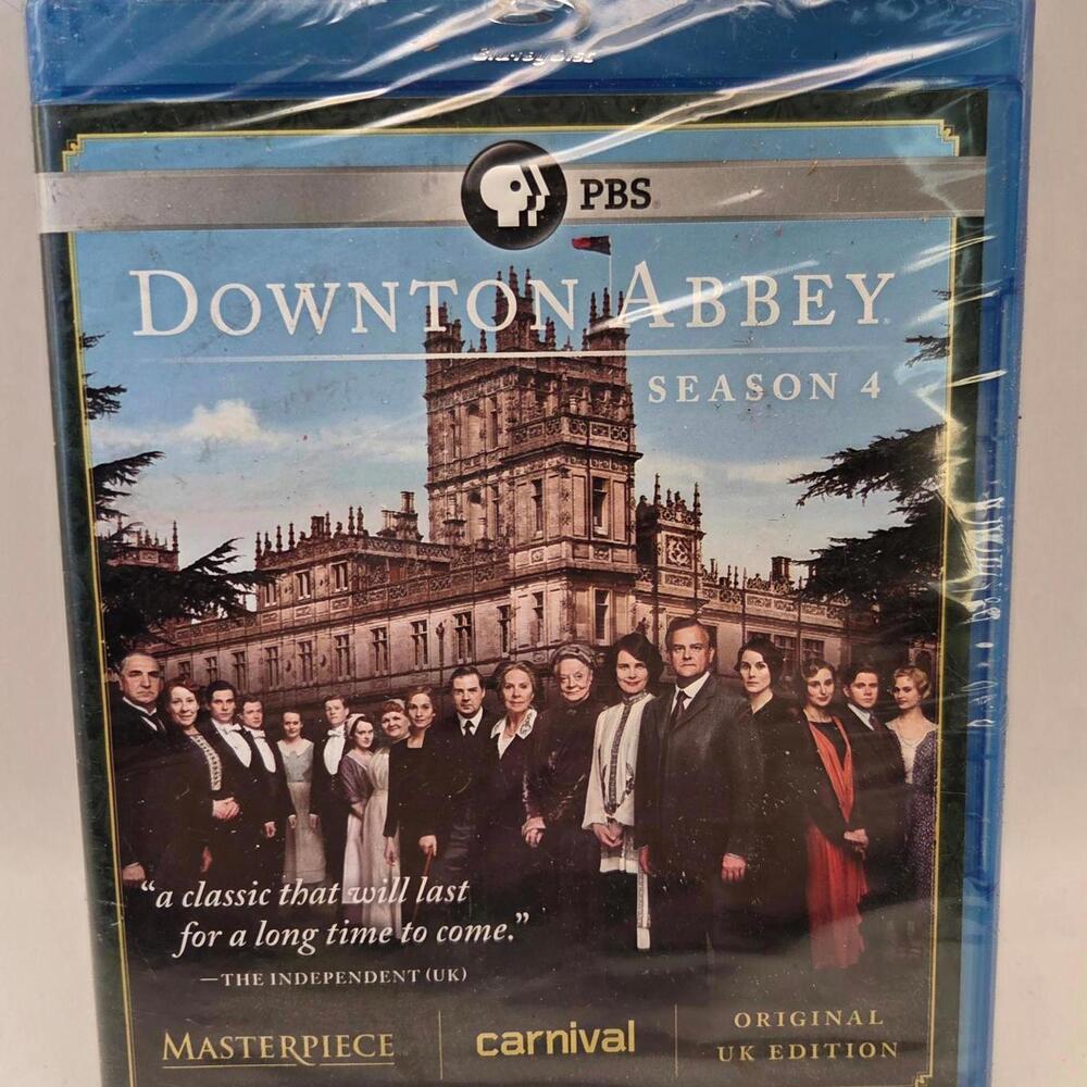 PBS Masterpiece: Downton Abbey Season 4 DVD Blue Ray